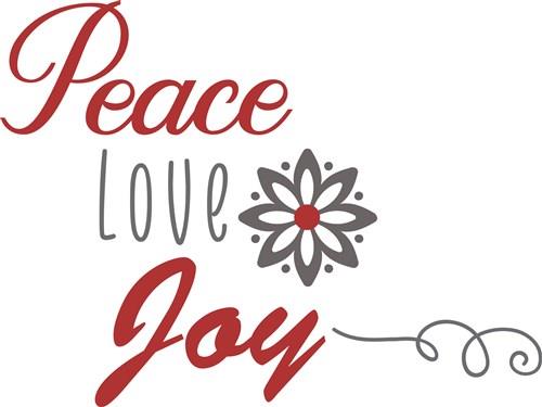 Peace Love Bundle SVG  Holiday T-shirt Printable Design