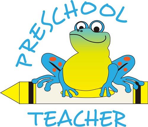 preschool teacher clip art