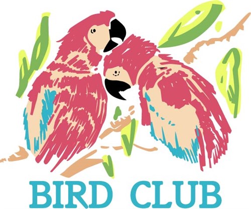 BIRD CLUB SVG cut file at  