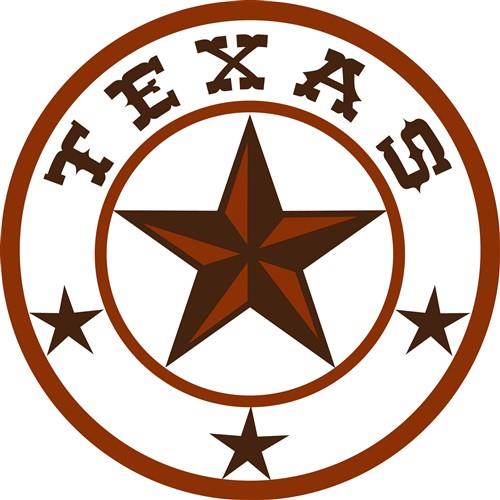 Texas Star Decal – BCustomizedDesigns