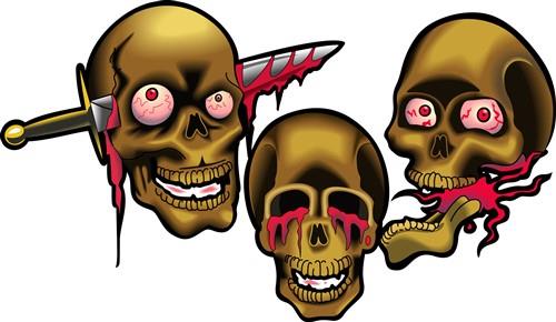 THREE SKULLS THREE SKULLS