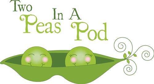 two peas in a pod in love clip art