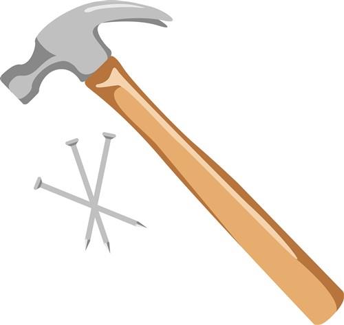 Nail Hammer Logo Images – Browse 4,602 Stock Photos, Vectors, and Video |  Adobe Stock