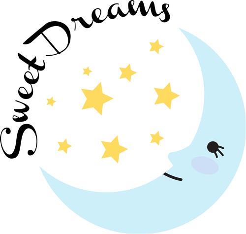 Sweet Dreams, Baby SVG Cut file by Creative Fabrica Crafts