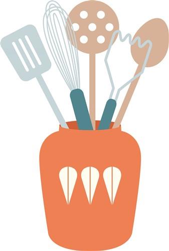 Kitchen Utensils Clip Art