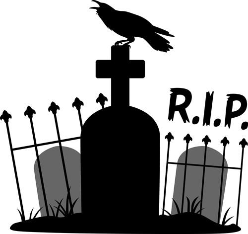 Rip gravestone illustration, RIP Grave, miscellaneous, graveyard png