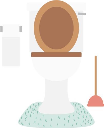 toilet vector art