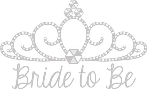 bride crown vector clipart