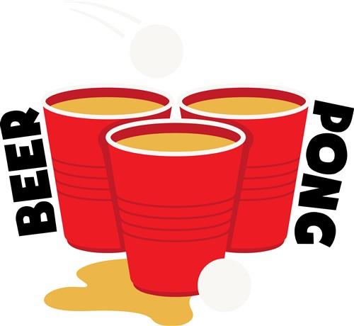 Beer Pong Cups Stock Illustration - Download Image Now - Beer Pong