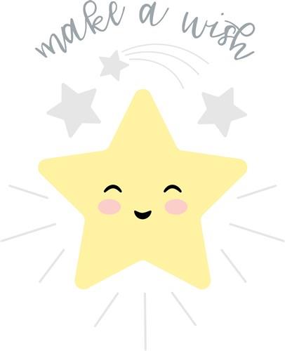 Make A Wish Star SVG 