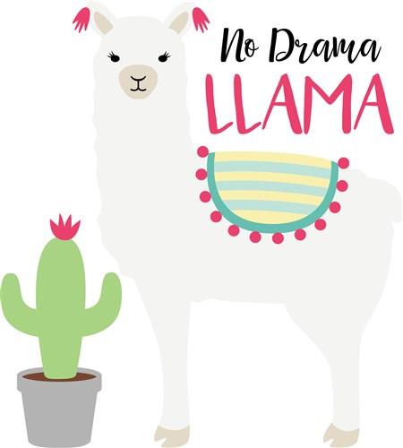 CreArt Kids Paint by Number Kit - No Drama Llama