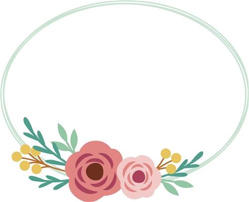 Rose Frame,Rose Wreath,Wreath PNG Clipart - Royalty Free SVG / PNG