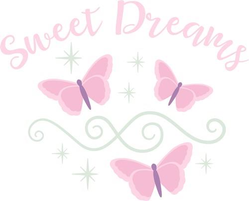 Sweet Dreams SVG cut file at