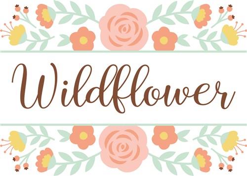 In A Field Of Roses She Is A Wildflower SVG Vector Image Cut