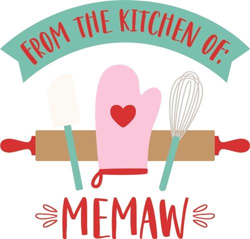 Memaw's Kitchen Sign