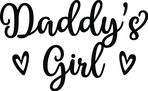 Daddy's Girl SVG Cut File 