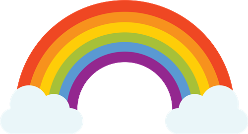 Rainbow & Clouds Rainbow & Clouds