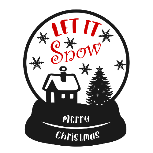 Let It Snow SVG Cut file by Creative Fabrica Crafts · Creative Fabrica