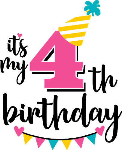 Today  is celebrating its 4th Birthday!