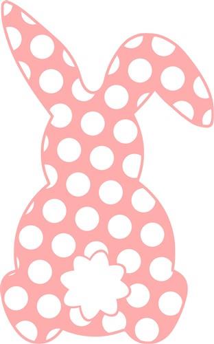 Polka fashion dot bunnies