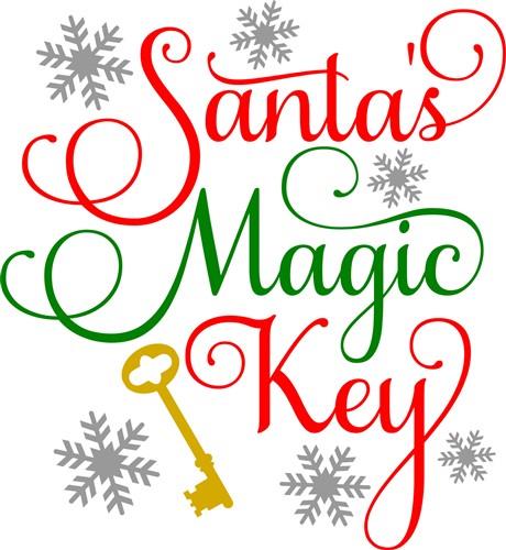 Santa's Magic Key Cut File