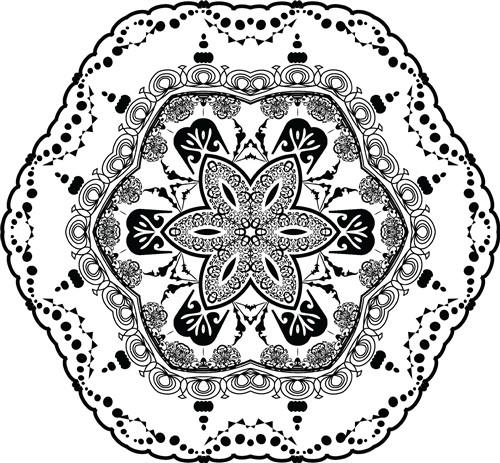 Hexagon Mandala Hexagon Mandala