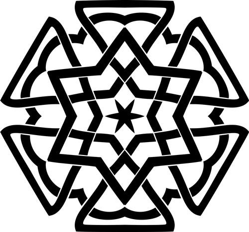 Mandala Outline Mandala Outline