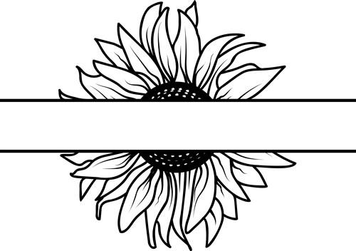 Pin on Sunflower SVG