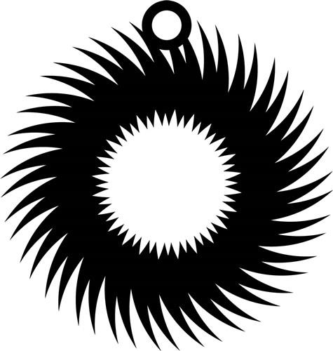 Round Spiral Earring Round Spiral Earring