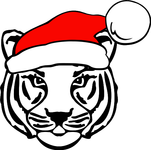 Santa Tiger Santa Tiger