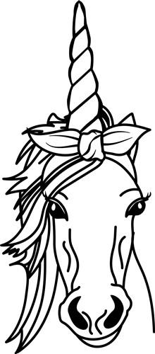 Unicorn Head Unicorn Head