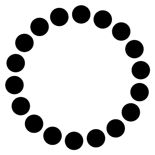 Dot Circle Dot Circle