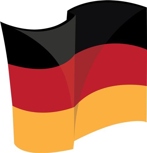 German Flag print art International print art at
