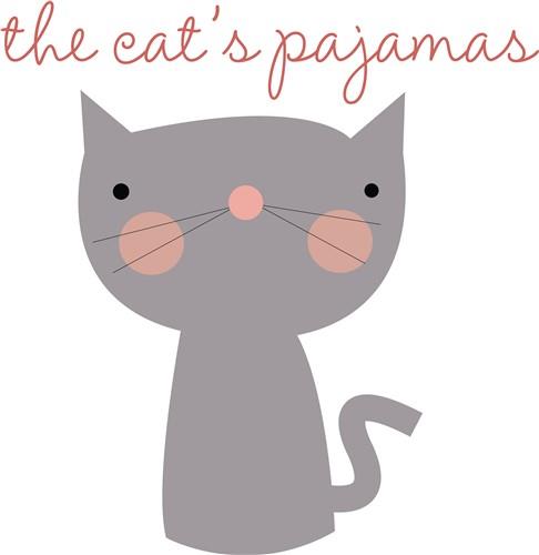 the cat's pajamas  Cat pajamas, Cat art, Graphic arts illustration