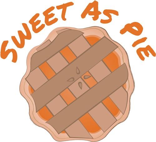 Sweet as Pie Print Cross Stitch Pattern