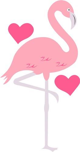Pink Flamingo print art print art at