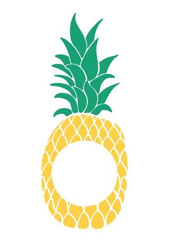 Monogram Pineapple Monogram Pineapple