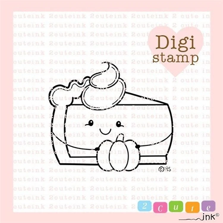 Pumpkin Pie Digital Stamp