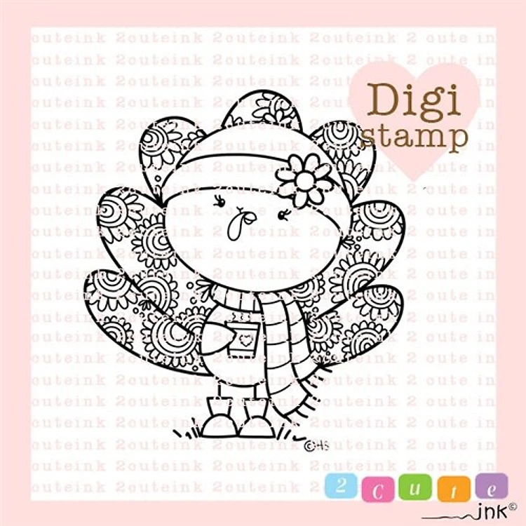 Turkey Digital Stamp