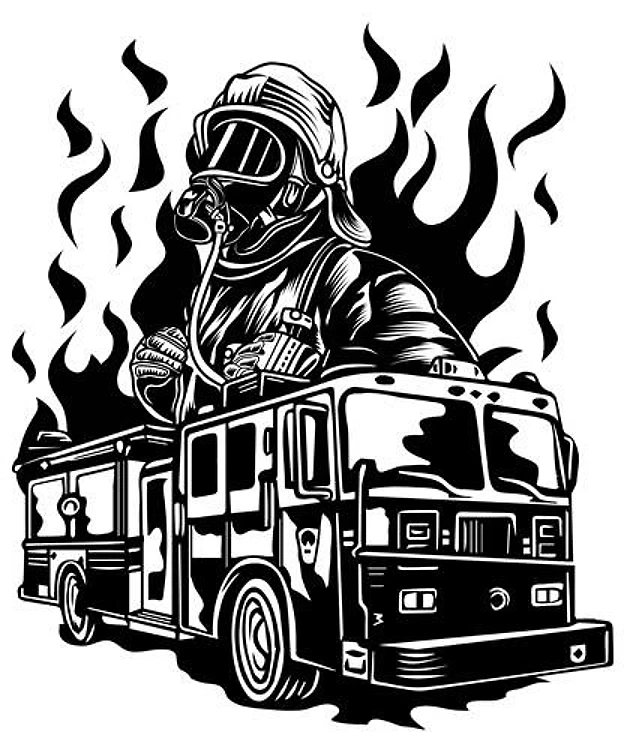 Fireman Firetruck