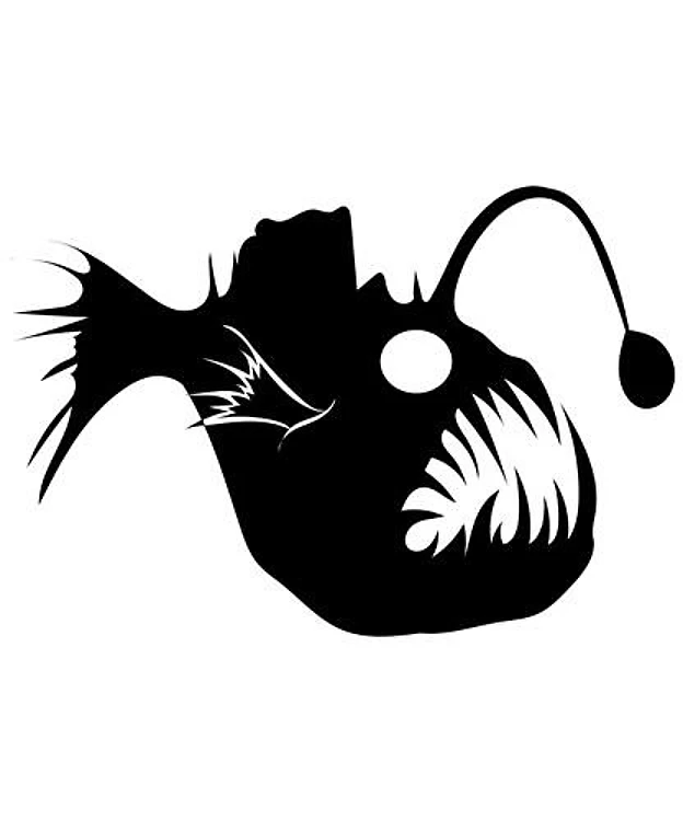 Angler Fish Silhouette