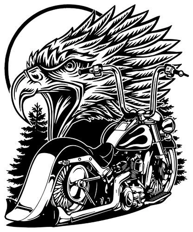 Motorcycle Eagle