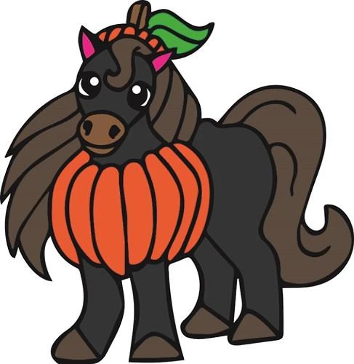 Pumpkin Horse
