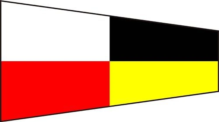 Pennant Flag Number 9