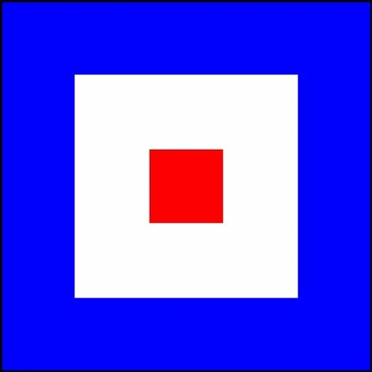 ICS Flag W