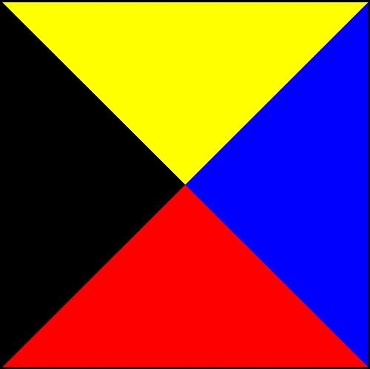ICS Flag Z