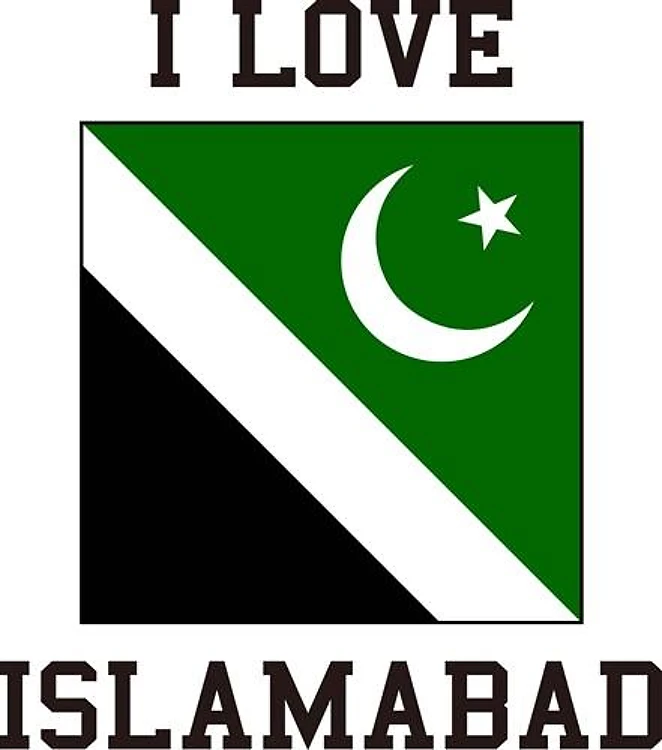 Islambad, Pakistan Flag