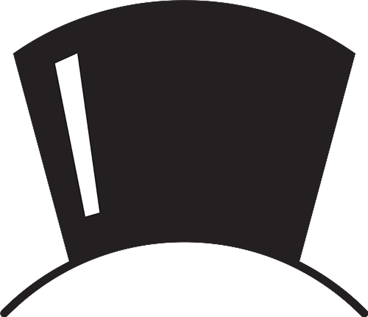 Top Hat Monogtam Topper