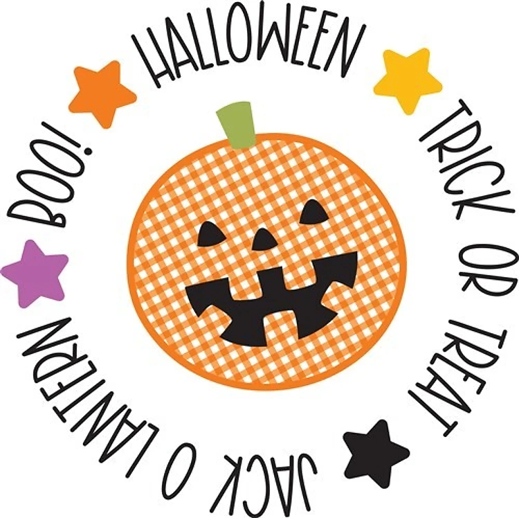 Halloween Circle SVG