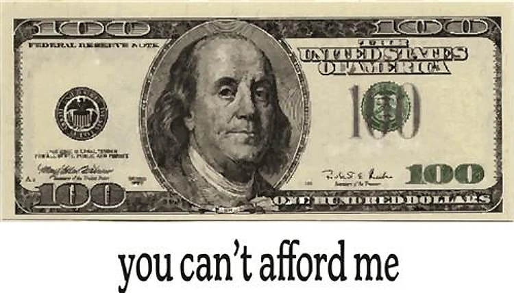 You Cant Afford Me
